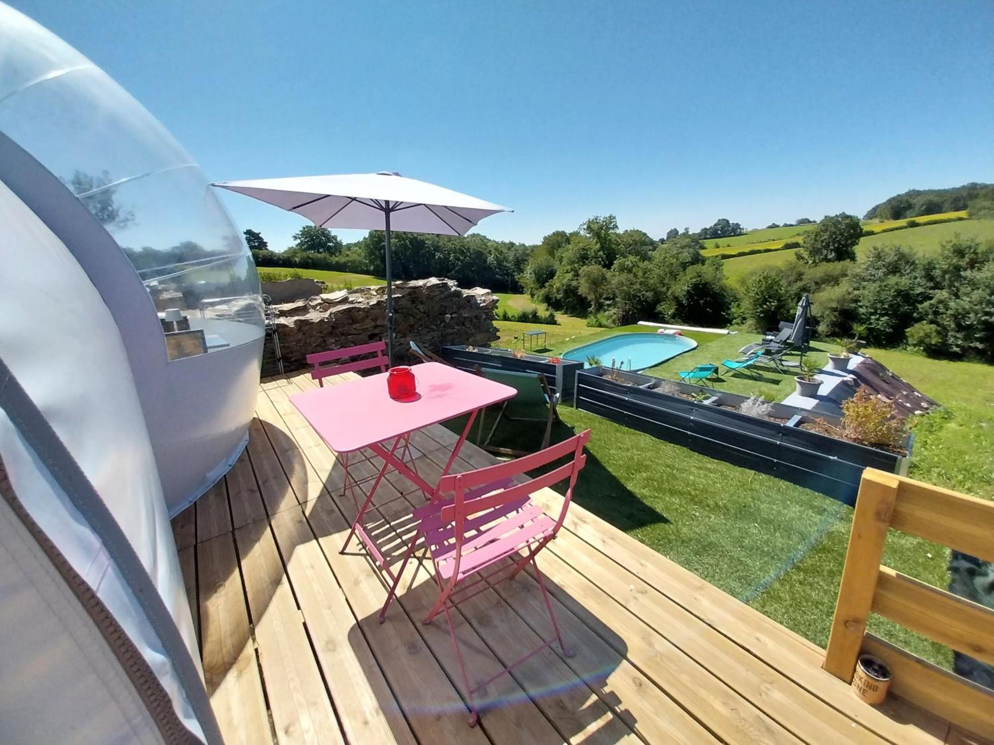 La Bubble Hotel La Salvetat-Peyrales ภายนอก รูปภาพ